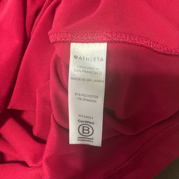 Athleta Racerback Tank Raspberry Size XS - Picture 6 of 7